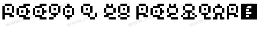 reeji q gb regular字体下载字体转换